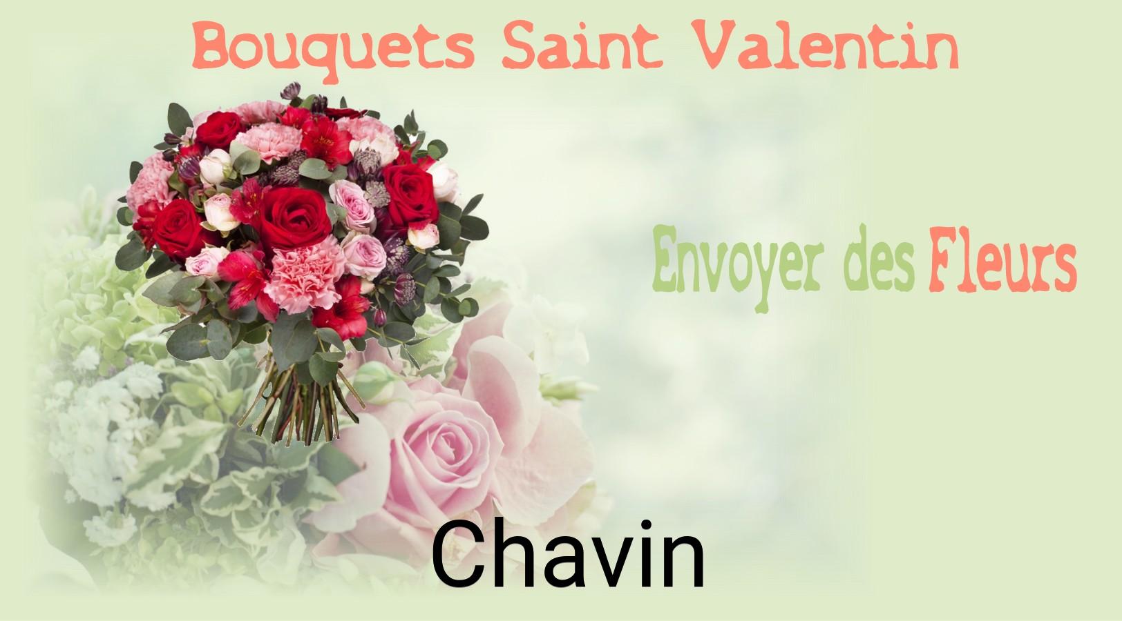 Roses de Saint-Valentin livrées à Chavin